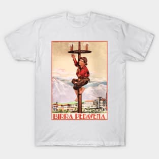 BIRRA PEDAVENA 1920 Vintage Italian Alcoholic Beer Lager Advertisement T-Shirt